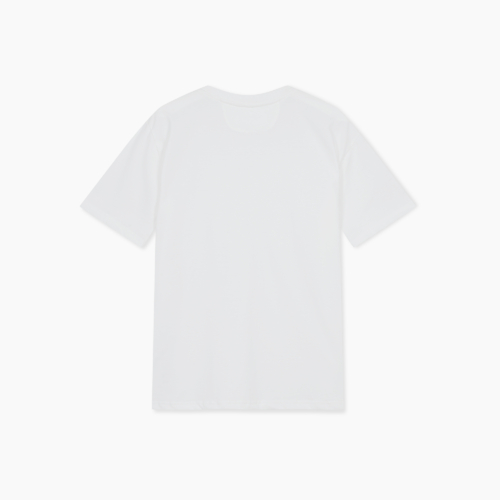 SUNCATCHERS Embroidered Logo T-Shirt Off White
